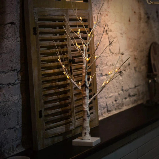 Serenity Silver Birch LED Light - MANDOTOS