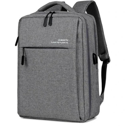 Waterproof and shockproof rechargeable backpack laptop bag - MANDOTOS