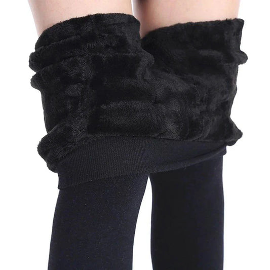Winter Leggings For Women Warm Leggins Solid Color Velvet Leggins High Waist Leggings Stretchy Leggings dropshipping - MANDOTOS