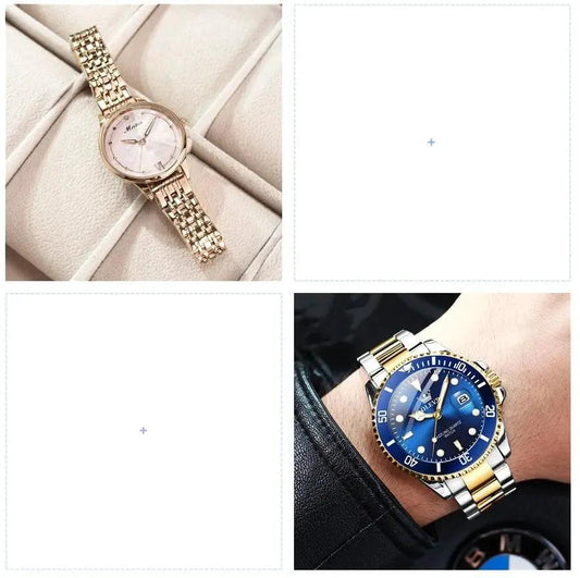 Women Watches Luxury Brand Fashion Casual Ladies Watch Women Quartz Diamond Geneva Lady Bracelet Wrist Watches For Women - MANDOTOS