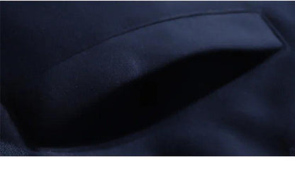 Men's autumn and winter sports set hooded casual cardigan jacket outdoor thickened warm sports shirt+pants two-piece set -