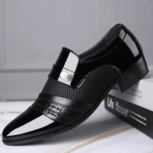 Men's Luxury Leather Loafers - MANDOTOS