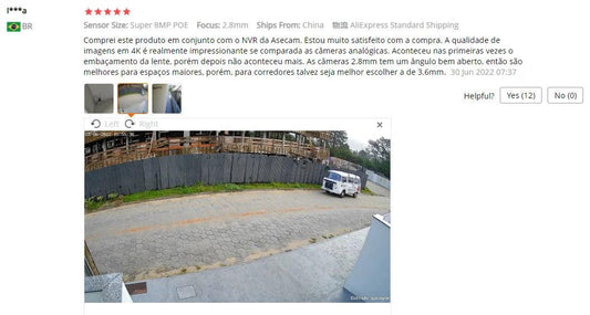 New 4K 8MP IP Camera Audio Outdoor POE H.265 Onvif Metal Bullet Home Color Night Vision Surveillance Camera - MANDOTOS