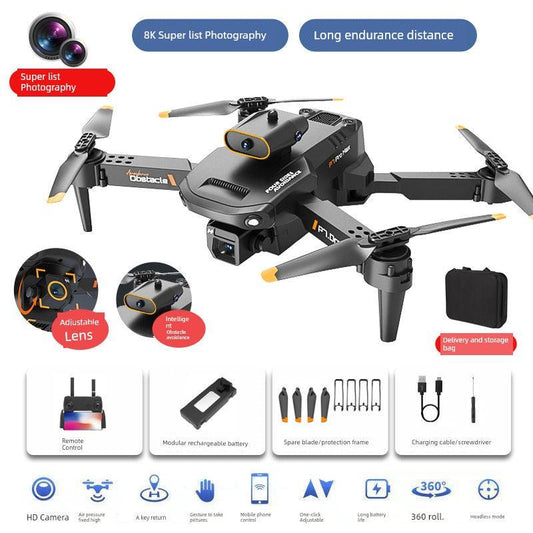 New Arrival Outdoor Drone for Aerial Photography HD Professional Remote Control Aircraft Elementary School Student Small Aircraft Kids Helicopter - MANDOTOS