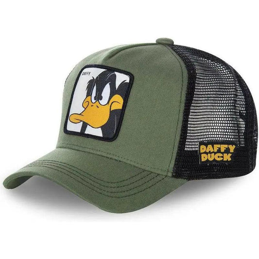 New Brand Anime BUNNY TAZ DUCK Snapback Cap Cotton Baseball Cap Men Women Hip Hop Dad Mesh Hat Trucker Dropshipping - MANDOTOS