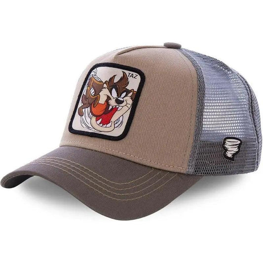 New Brand Anime BUNNY TAZ DUCK Snapback Cap Cotton Baseball Cap Men Women Hip Hop Dad Mesh Hat Trucker Dropshipping - MANDOTOS