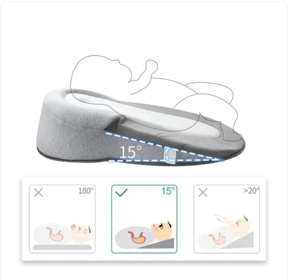 Baby Anti - Spit Up Pillow - MANDOTOS INTERNATIONAL