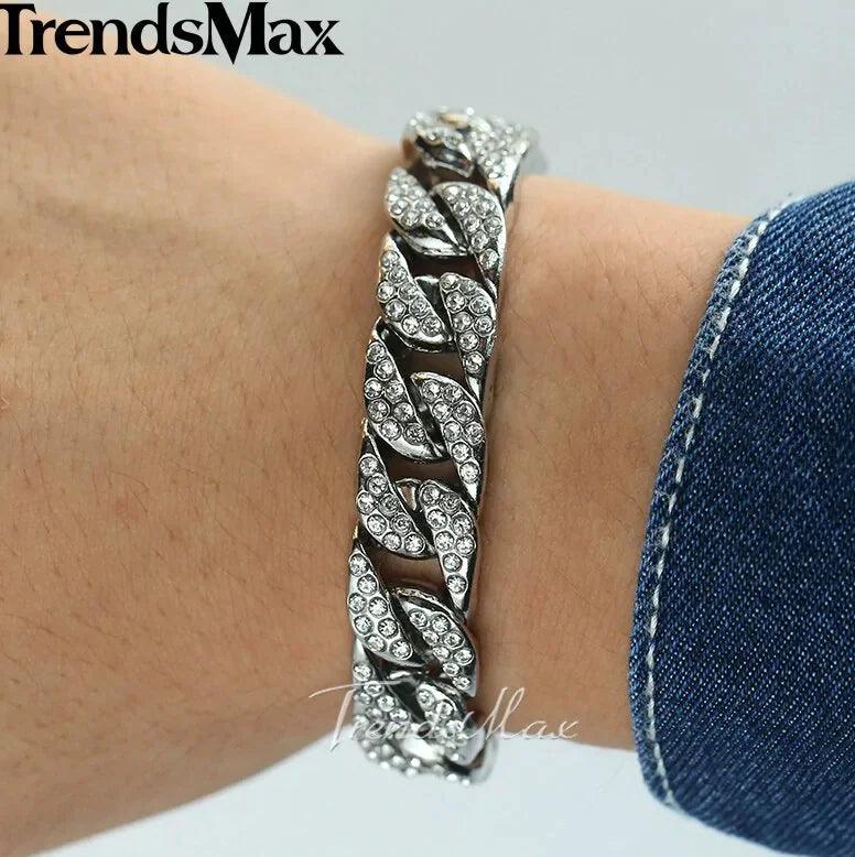 Men's Luxe Gold Chain Bracelet - MANDOTOS
