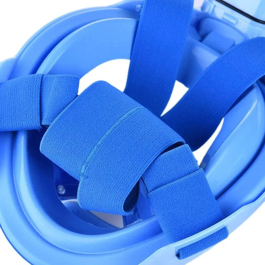 OceanView Full Face Snorkel Mask with 180° Visibility and Anti-Fog Technology - MANDOTOS