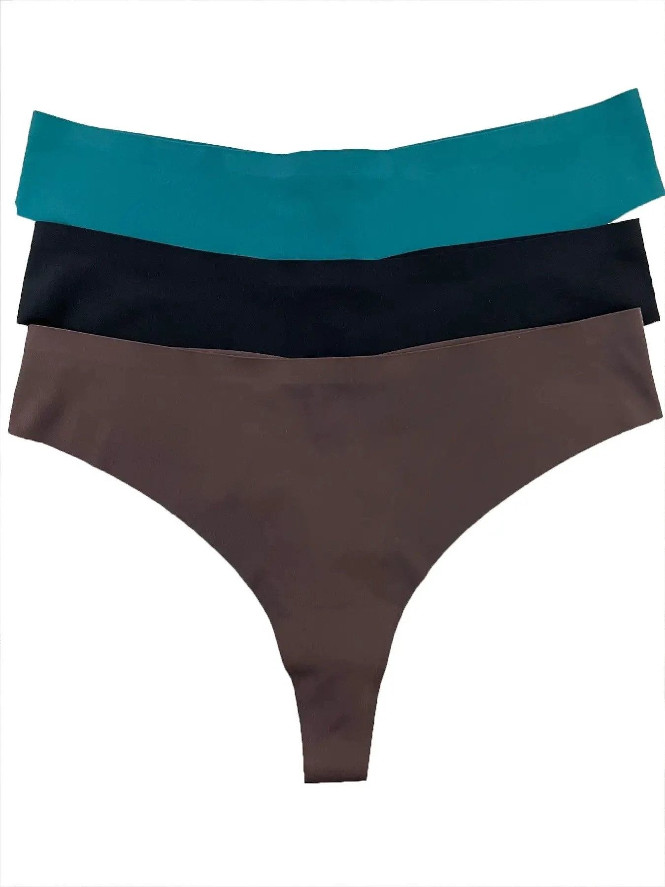 Ice Silk G-String Thong Set for Women | Seamless Low-Waist with Hollow Out T-Back Design | Confidently Sexy Lingerie - MANDOTOS