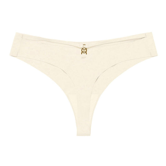 Panties Set Women Seamless Panties Sexy Low-Waist G-String Thong Ice Silk Underwear Hollow Out T-Back Solid Bandage Female Lingerie - MANDOTOS