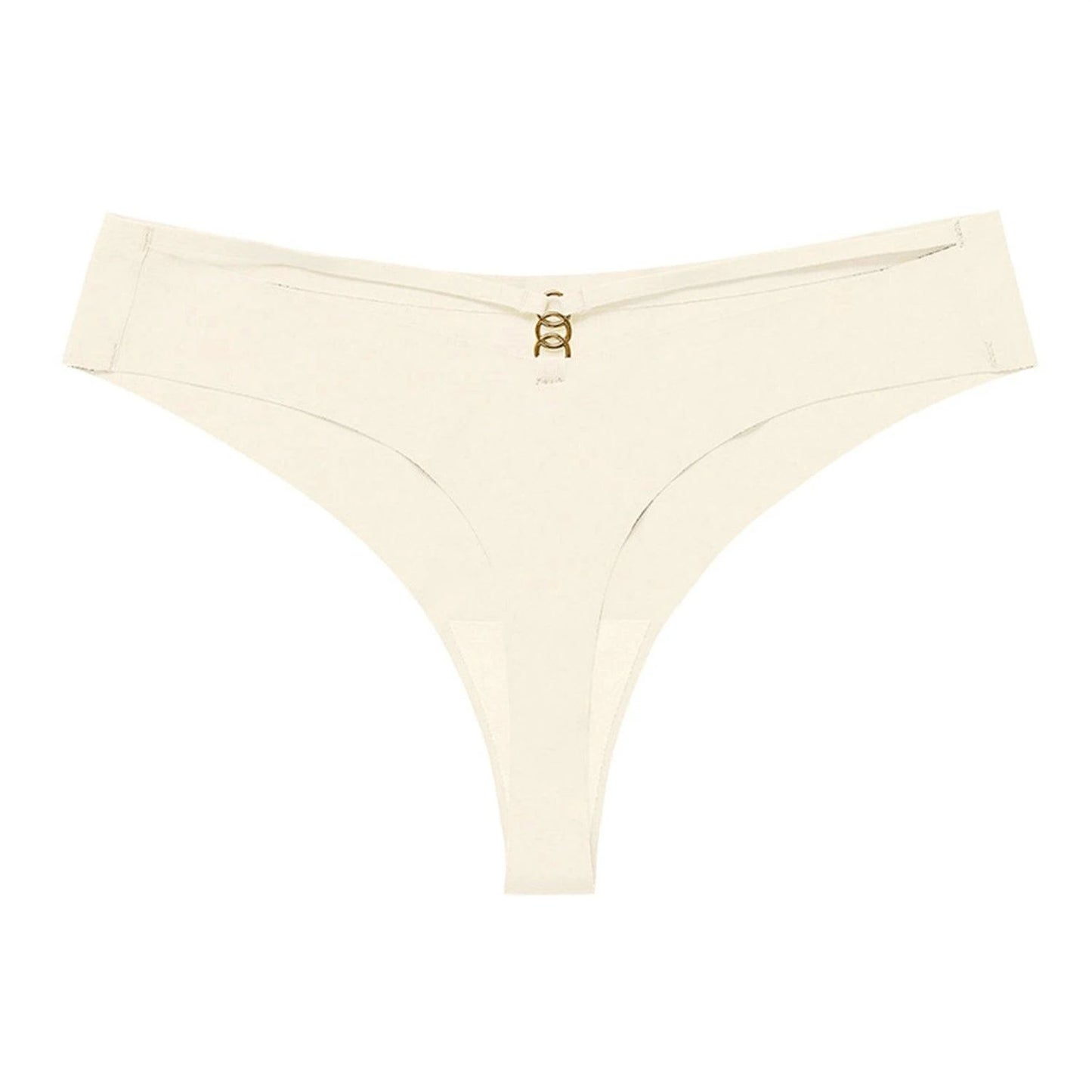Ice Silk G-String Thong Set for Women | Seamless Low-Waist with Hollow Out T-Back Design | Confidently Sexy Lingerie - MANDOTOS