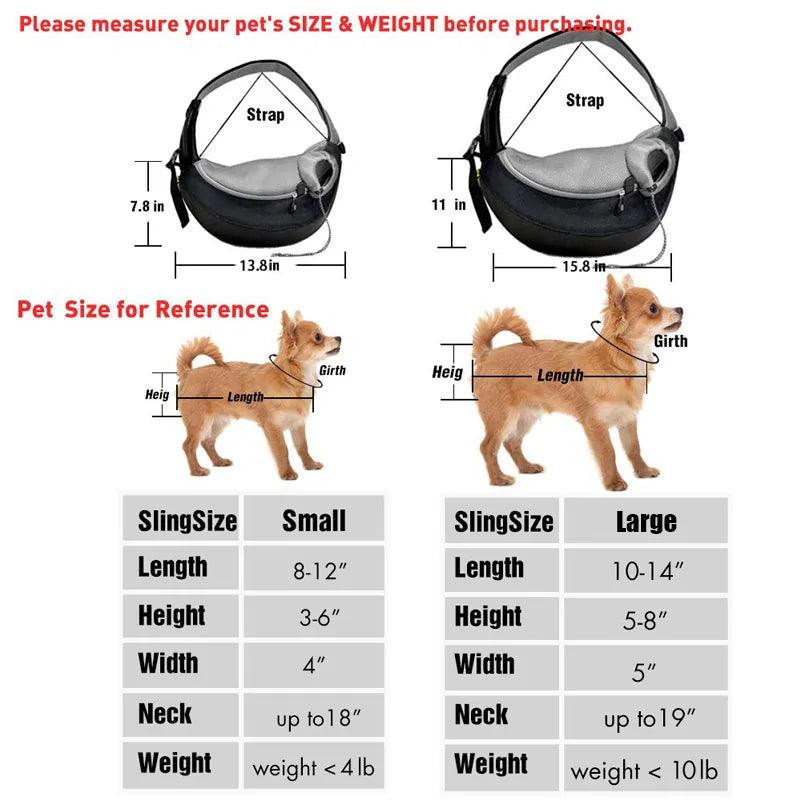 Pet Puppy Travel Shoulder Bag - MANDOTOS