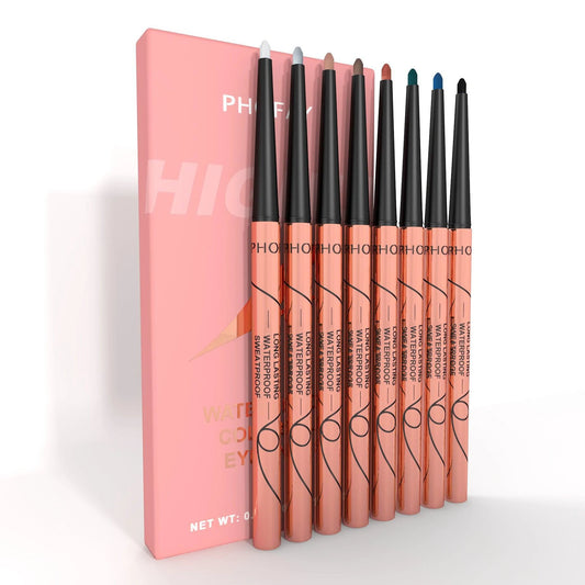 PHOFAY Colorful Waterproof Eyeliner Set - Unleash Your Creativity with Bold, Long-lasting Colors - MANDOTOS