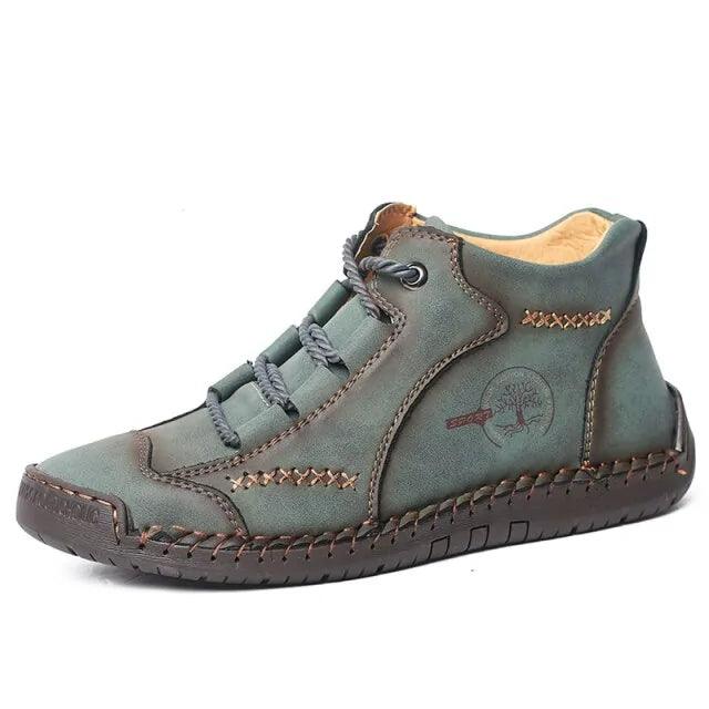 Premium Microfiber Leather Boots - MANDOTOS