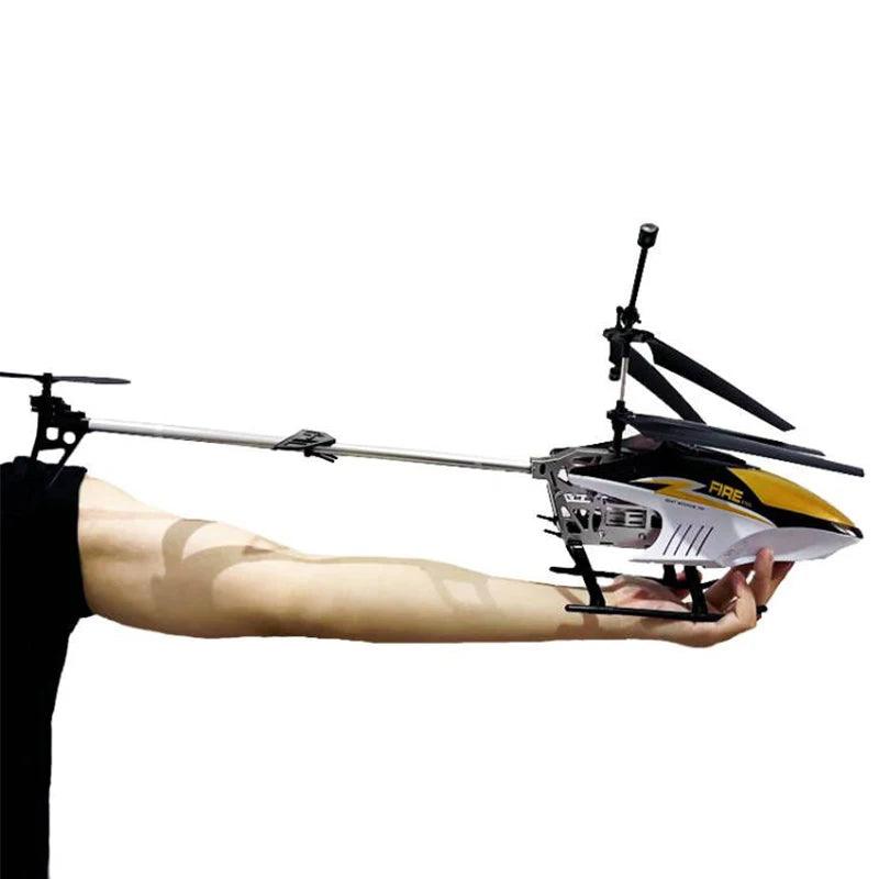 Rc Helicopter With Remote Control Extra Durable Big Plane Toy For Kids Drone Model Outdoor 3.5CH 80cm Aircraft Large Helicoptero - MANDOTOS