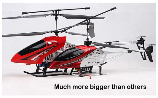 Rc Helicopter With Remote Control Extra Durable Big Plane Toy For Kids Drone Model Outdoor 3.5CH 80cm Aircraft Large Helicoptero - MANDOTOS