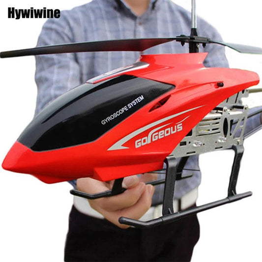 Rc Helicopter With Remote Control Extra Durable Big Plane Toy For Kids Drone Model Outdoor 3.5CH 80cm Aircraft Large Helicoptero - MANDOTOS