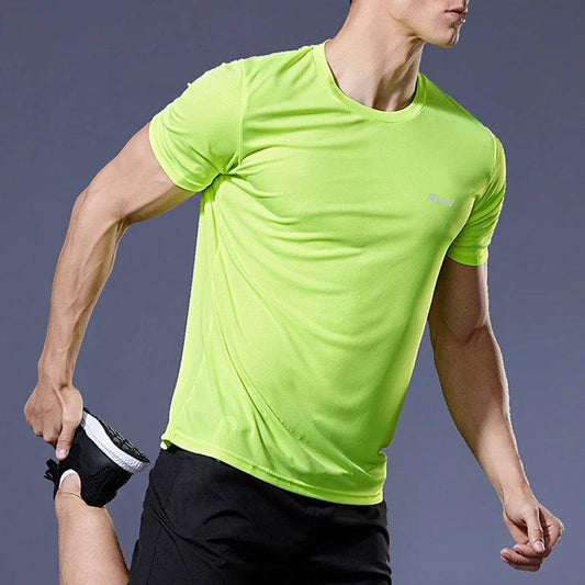 Men's Quick Dry Compression Fitness T-Shirt' - MANDOTOS