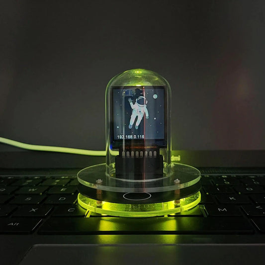 MeteorGlow RGB Desk Clock - MANDOTOS