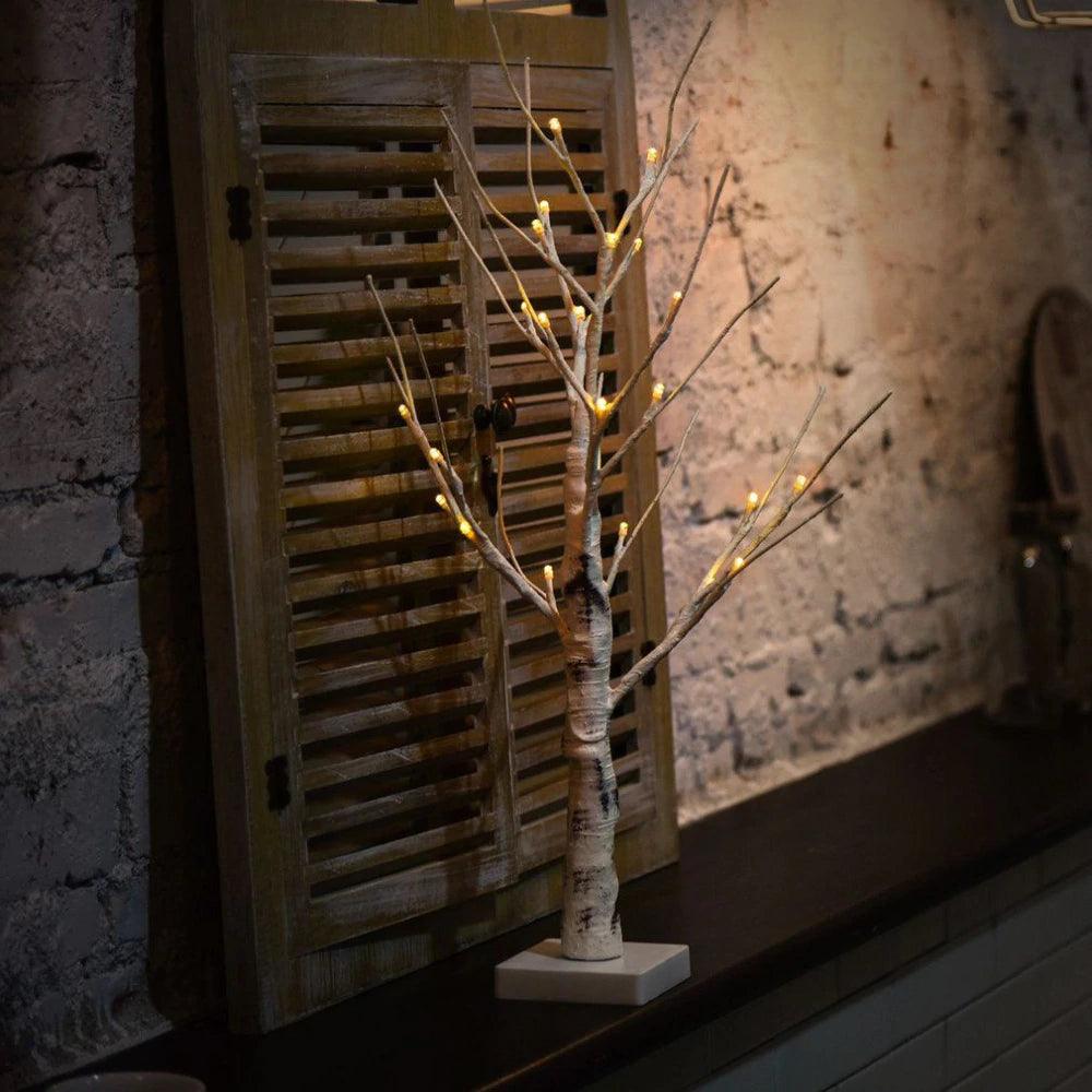 Serenity Silver Birch LED Light - MANDOTOS