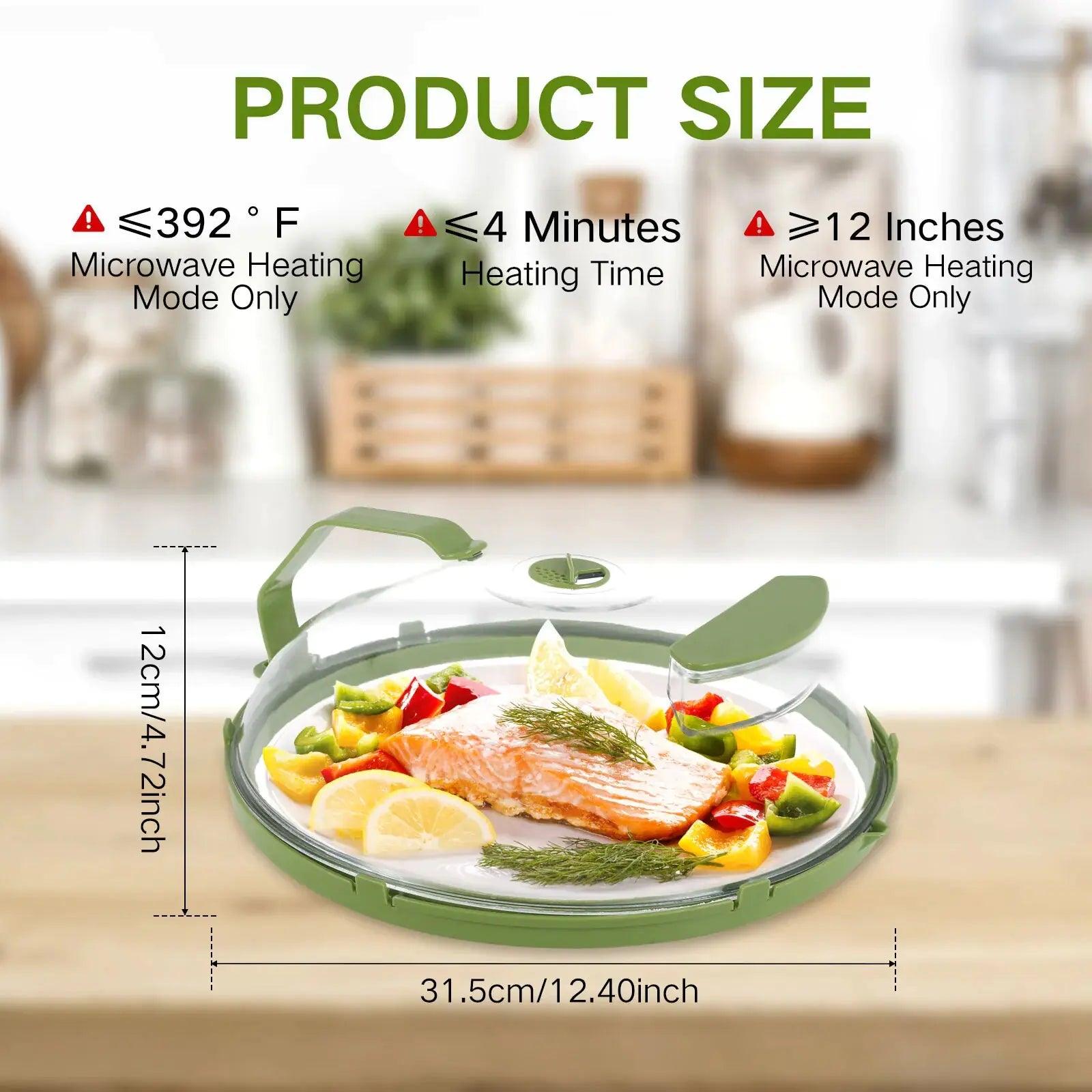 Splatter Shield Microwave Cover - MANDOTOS