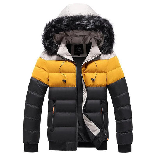 Heated Splicing Down Jackets - Stay Warm & Stylish All Winter Long - MANDOTOS