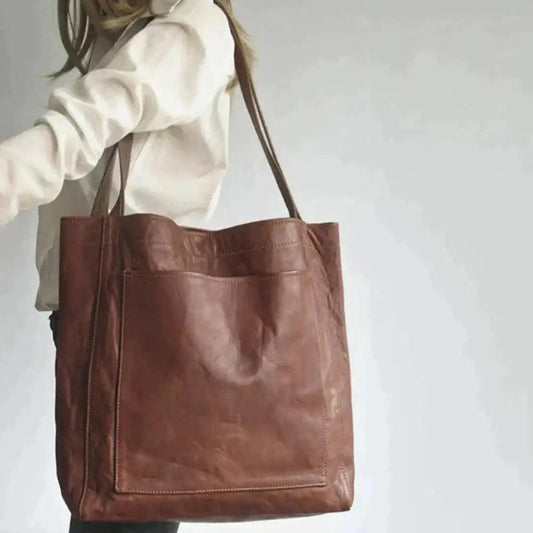 Stylish Leather Women's Bag - MANDOTOS