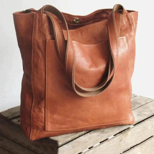 Stylish Leather Women's Bag - MANDOTOS
