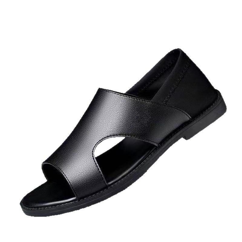 Summer New Men's Sandals Non-slip Soft-soled Sandals Soft Surface Breathable Wear-resistant Casual Soft-soled Beach Sandals for Men - MANDOTOS INTERNATIONAL