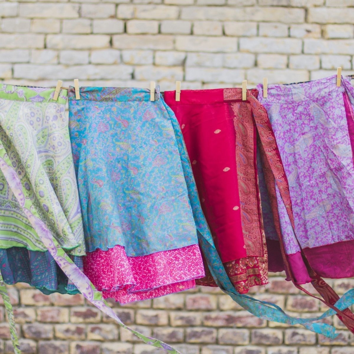 The Original Sari Wrap Skirt - MANDOTOS INTERNATIONALClothing and Accessories