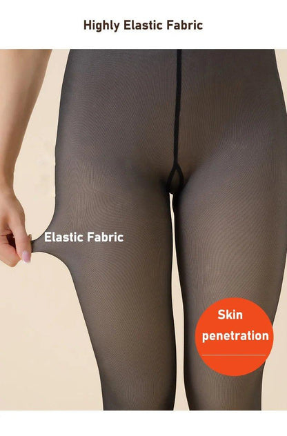 Winter Velvet Fleece Thermal Tights - High Waist Slim PantyhoseMANDOTOS