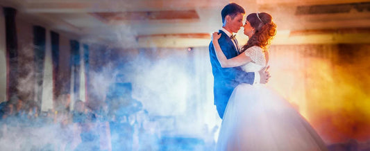 U'King 1200W Fog Machine 6LEDs Remote Fogger Ejector Disco Colorful Smoke Machine DJ Christmas Party Effects Stage Light - MANDOTOS