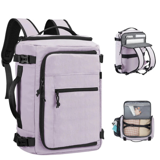 U.S Warehouse Multifunctional Large Capacity Hiking purple BackPack Lightweight Waterproof Outdoor Man Women Travel Backpack - MANDOTOS INTERNATIONAL