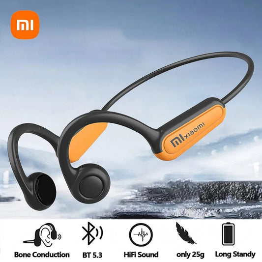 Xiaomi Mijia Bone Conduction Earphones - Bluetooth 5.3, Waterproof, Sports-Ready Headphones for Running & Driving - MANDOTOS