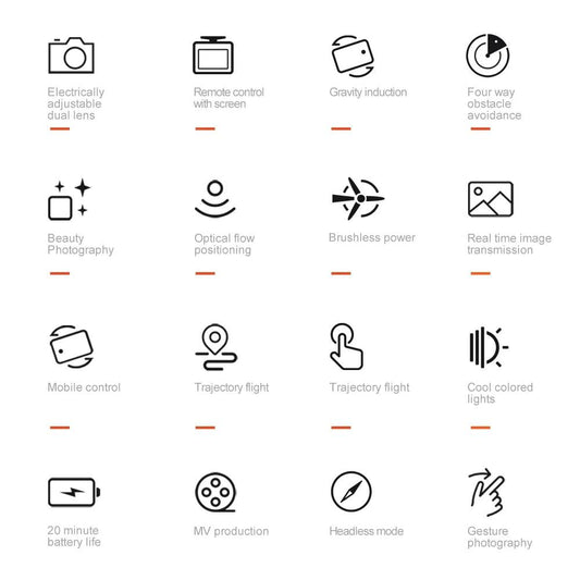 Xiaomi Mijia M6 Drone 8K Professional HD Camera Drones 5G WIFI FPV Video 4k UAV With screen Remote control RC Quadcopter Dron - MANDOTOS