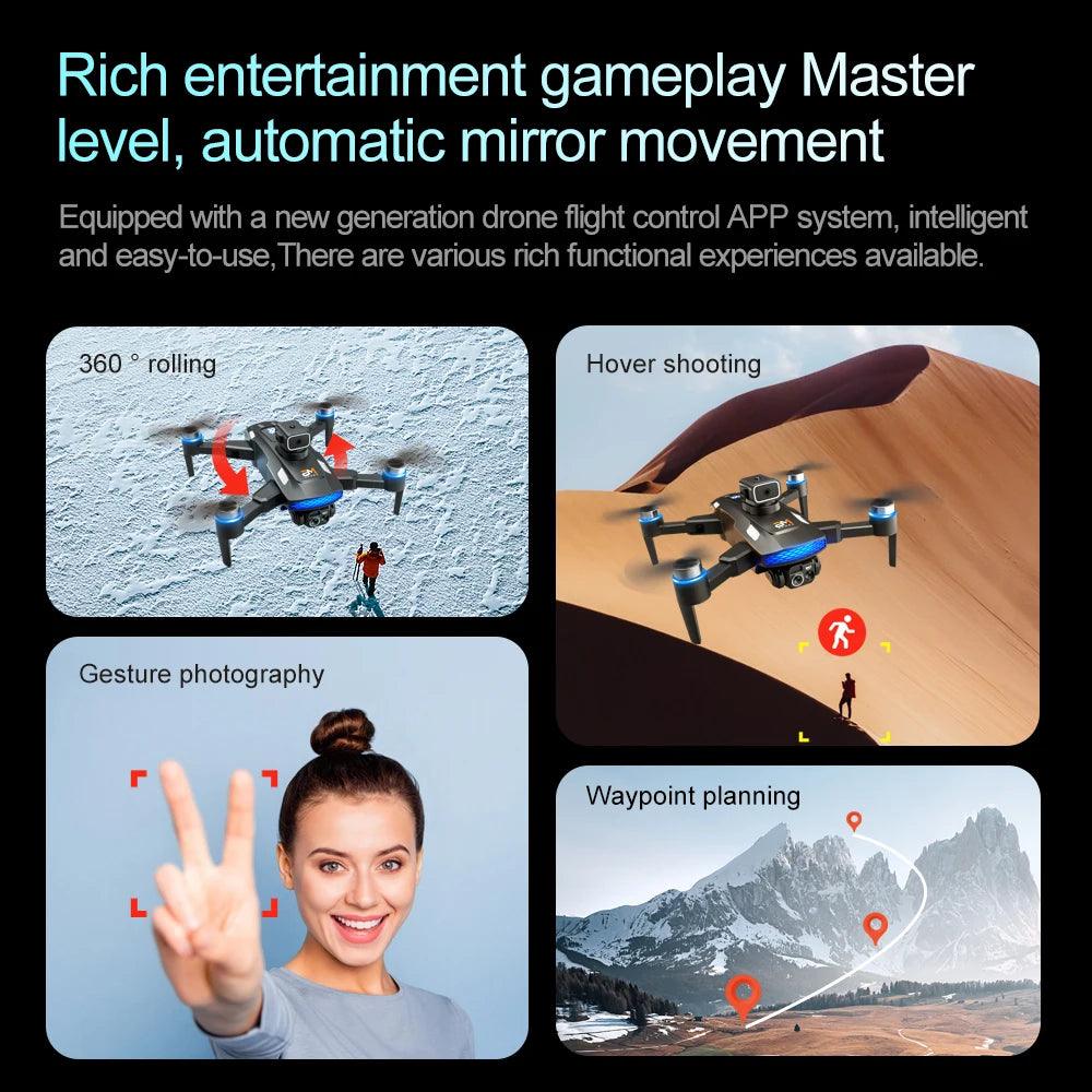 Xiaomi Mijia M6 Drone 8K Professional HD Camera Drones 5G WIFI FPV Video 4k UAV With screen Remote control RC Quadcopter Dron - MANDOTOS