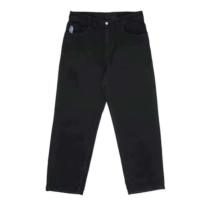 Y2K Big boy Jeans for Men Streetwear Baggy Jeans Embroidery Denim Leisure Simple Dime Pants Women Jeans Mujer Hot traf jean - MANDOTOS