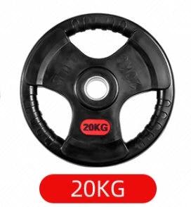 Special Three-Hole Rubber Bag For Gym Weightlifting Barbell Rubber Barbell Mandotos