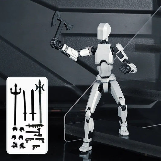 Updated And Hot-sale Multi-Jointed Movable Shapeshift Robot 3D Printed Mannequin Dummy Action Model Doll Toy Kid Gift - MANDOTOS