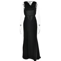 Women's Clothing Banquet Style Evening Lace Up Long Dress MANDOTOS