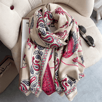 LuxeBreeze UV Scarf - MANDOTOS INTERNATIONAL