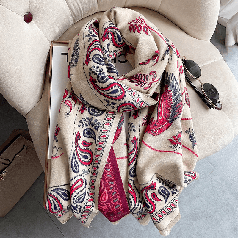LuxeBreeze UV Scarf - MANDOTOS INTERNATIONAL
