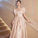 Women Evening Dresses Women Champagne - MANDOTOS INTERNATIONAL0
