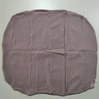 Baby nest bed cushion in taupe cotton, portable infant travel cradle