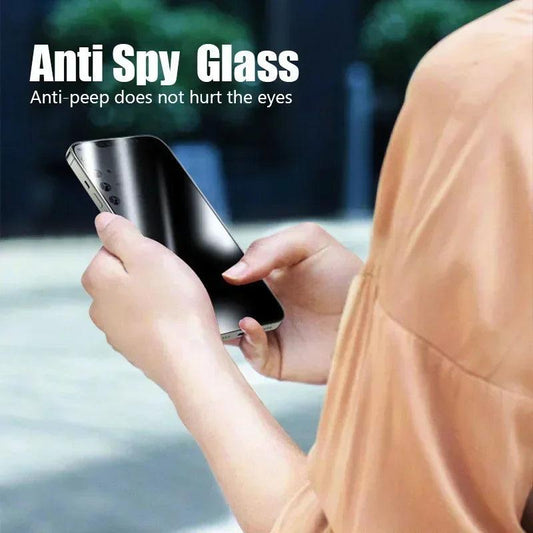 1-2PCS Privacy Screen Protector for iPhone 15 14 13 12 11 16 Pro Max Mini 7 8 Plus Anti-Spy Glass On iPhone SE 2020 2022 X XS XR - MANDOTOS