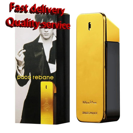 100ml Original Million Gold Hombre Perfume Lasting Strong Masculine Men Taste Strong Spicy Pheromone Cologne Body Spray Cologne - MANDOTOS
