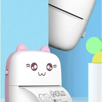 Mini Printer Portable Mini Bluetooth WiFi New Wrong Printer Mobile Phone Photo Title Note Hot Print Pocket Student Error Label Printer - MANDOTOS