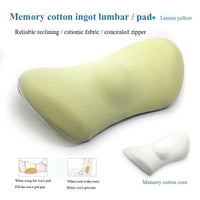 Lumbar Support Pillow For Side Sleepers Pregnancy Relieve Hip Coccyx Sciatica Pain Machine Chair Back Cushion Waist Car Seat MANDOTOS