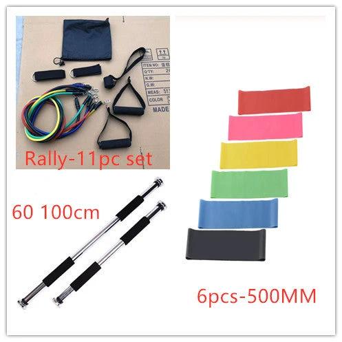Pull Rope Elastic Rope Strength Training Set MANDOTOS